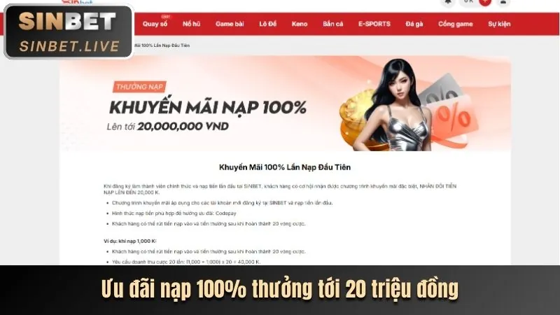 Giao diện quản lý cài đặt cookie trên anhem888 win